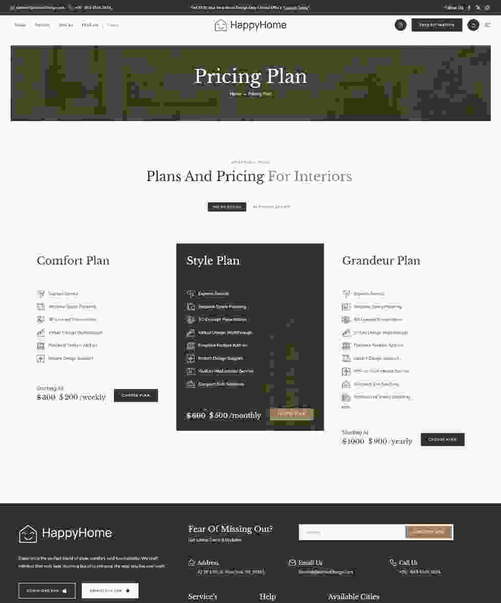 Pricingplan